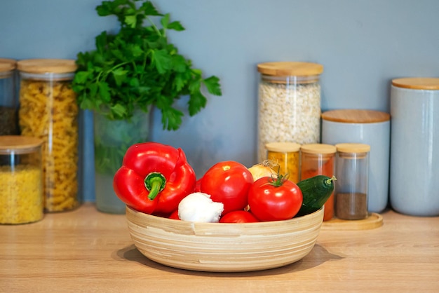 Ингредиенты на столе